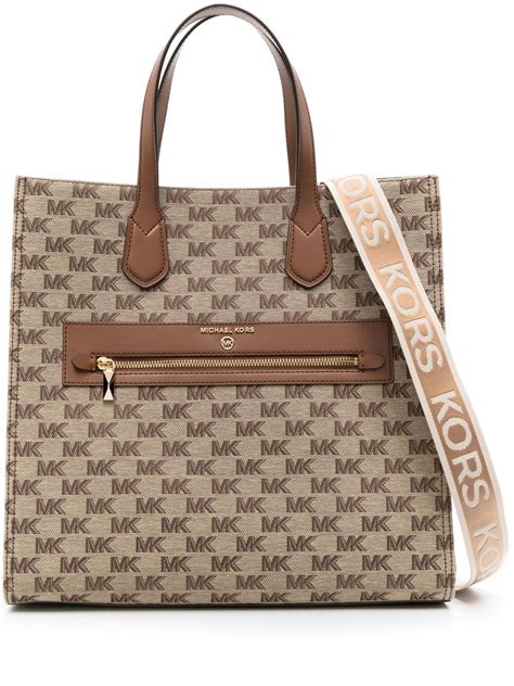 michael kors gift wrap option|michael kors monogram tote bag.